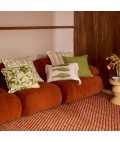 Bonnie and Neil | Cushion 50cm | Violet Khaki
